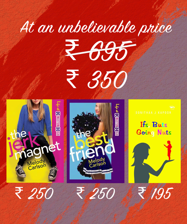 The Best Friend+ The Jerk Magnet+ Ifs Buts Going Nuts (MRP - 695) - Offer Price – Rs 350